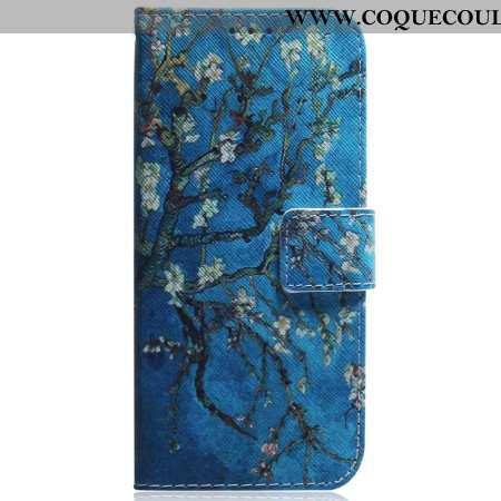 Housse Samsung Galaxy S24 5G Fleurs d'Abricot