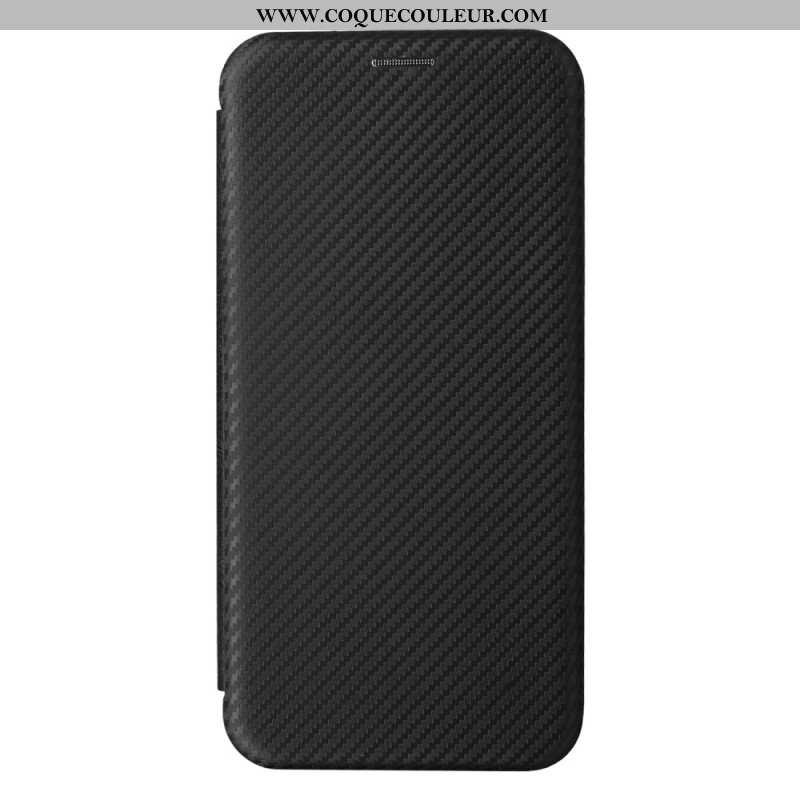 Flip Cover Samsung Galaxy S24 5G Fibre Carbone