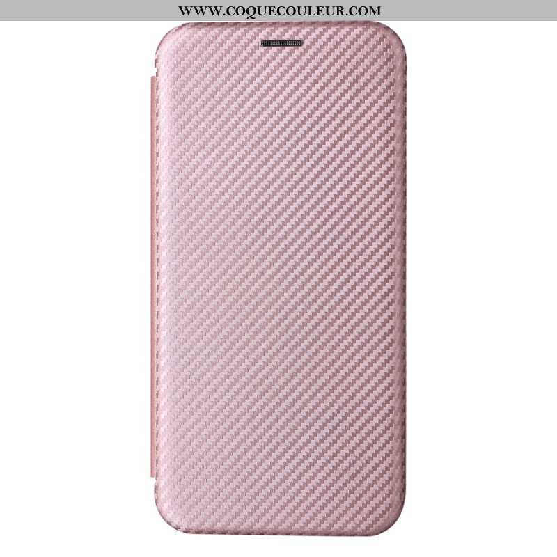 Flip Cover Samsung Galaxy S24 5G Fibre Carbone