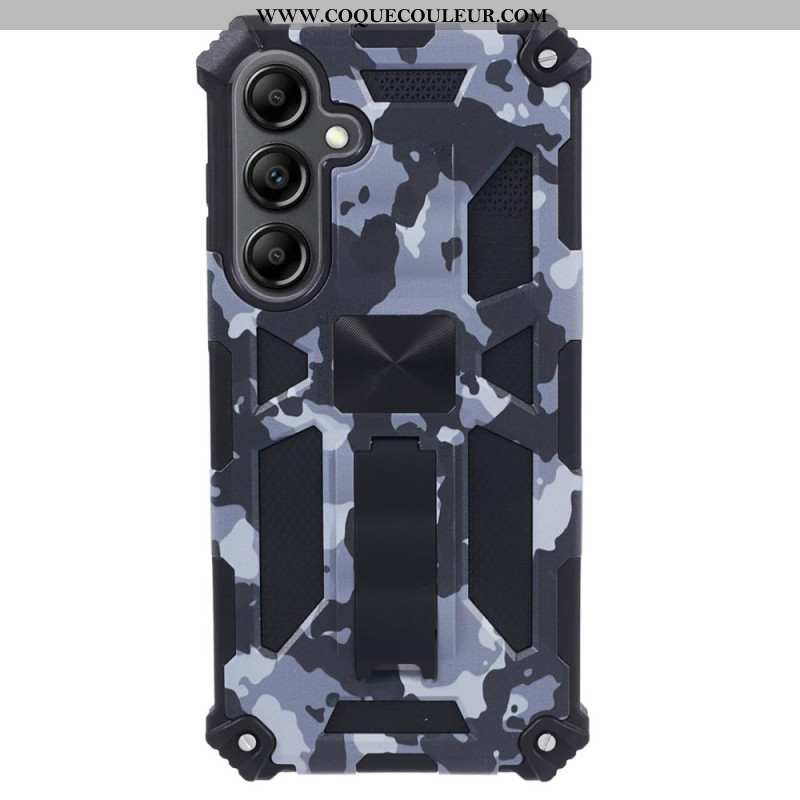 Coque Samsung Galaxy S24 5G avec Support Camouflage