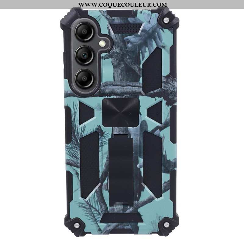 Coque Samsung Galaxy S24 5G avec Support Camouflage