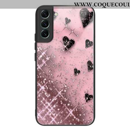 Coque Samsung Galaxy S24 5G Verre Trempé La Vie en Rose