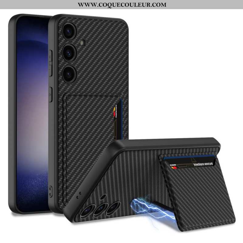 Coque Samsung Galaxy S24 5G avec Support et Porte-Cartes GKK