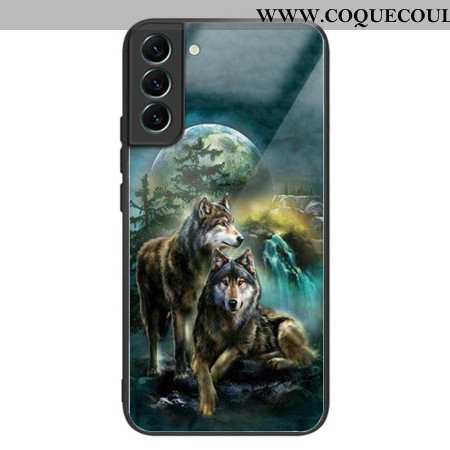 Coque Samsung Galaxy S24 5G Verre Trempé loups