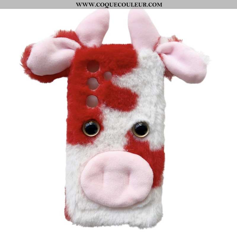 Coque Samsung Galaxy S24 5G Vache Peluche