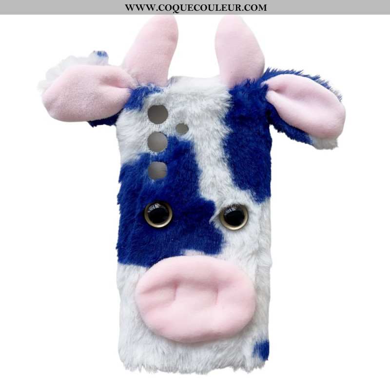 Coque Samsung Galaxy S24 5G Vache Peluche