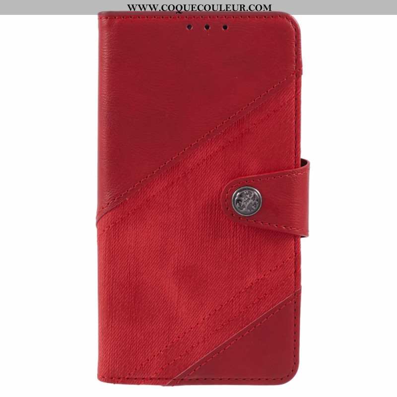 Housse Samsung Galaxy S24 5G Style Jeans Bicolore