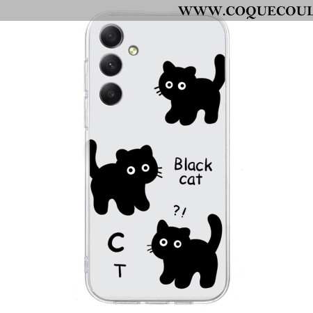 Coque Samsung Galaxy S24 FE Black Cat