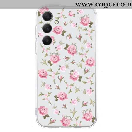 Coque Samsung Galaxy S24 FE Fleurettes