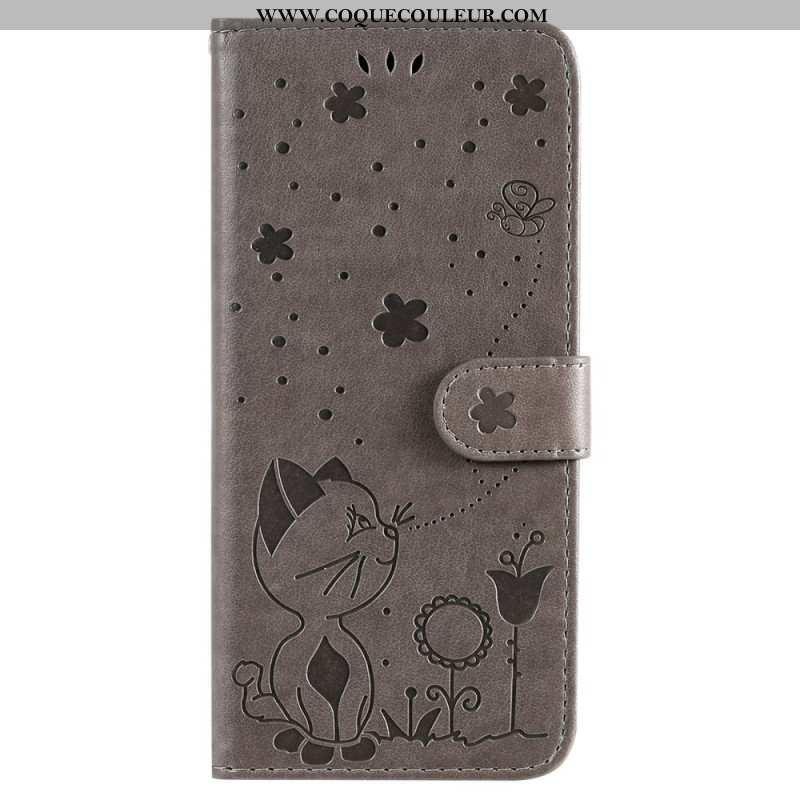 Housse Samsung Galaxy S24 FE Chat et Abeille