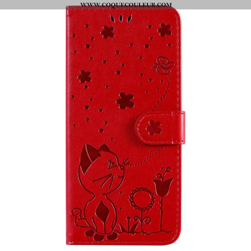 Housse Samsung Galaxy S24 FE Chat et Abeille