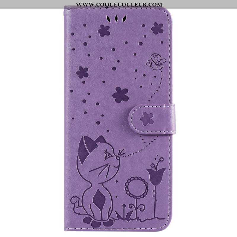 Housse Samsung Galaxy S24 FE Chat et Abeille