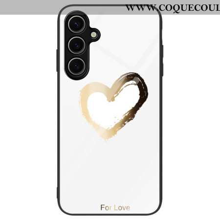 Coque Samsung Galaxy S24 FE Coeur Doré