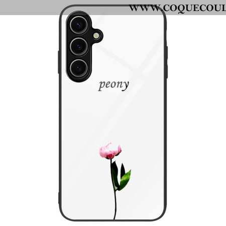 Coque Samsung Galaxy S24 FE Verre Trempé Pivoine