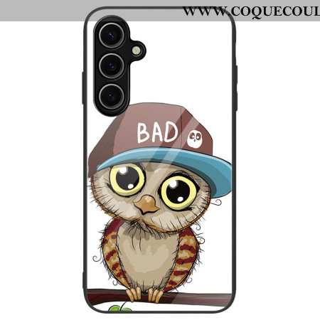 Coque Samsung Galaxy S24 FE Verre Trempé Bad Hibou