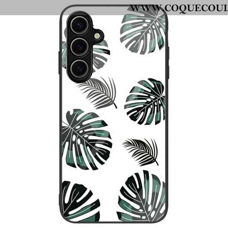 Coque Samsung Galaxy S24 FE Motif Feuilles