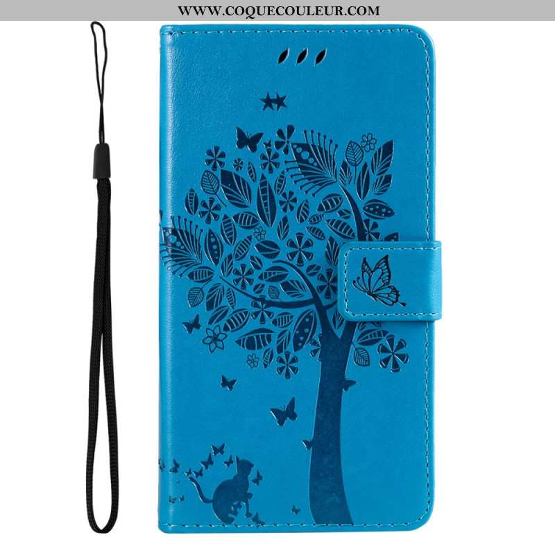 Housse Samsung Galaxy S24 FE Arbre et Chat