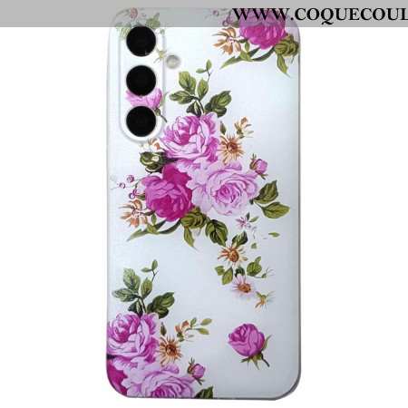 Coque Samsung Galaxy S24 FE Fleurs Roses