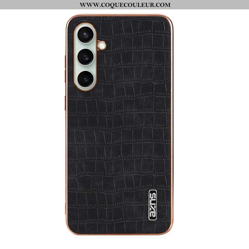 Coque Samsung Galaxy S24 FE Texture de Crocodile AZNS