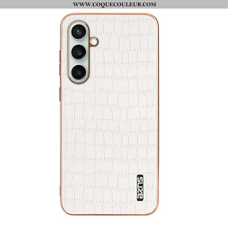 Coque Samsung Galaxy S24 FE Texture de Crocodile AZNS