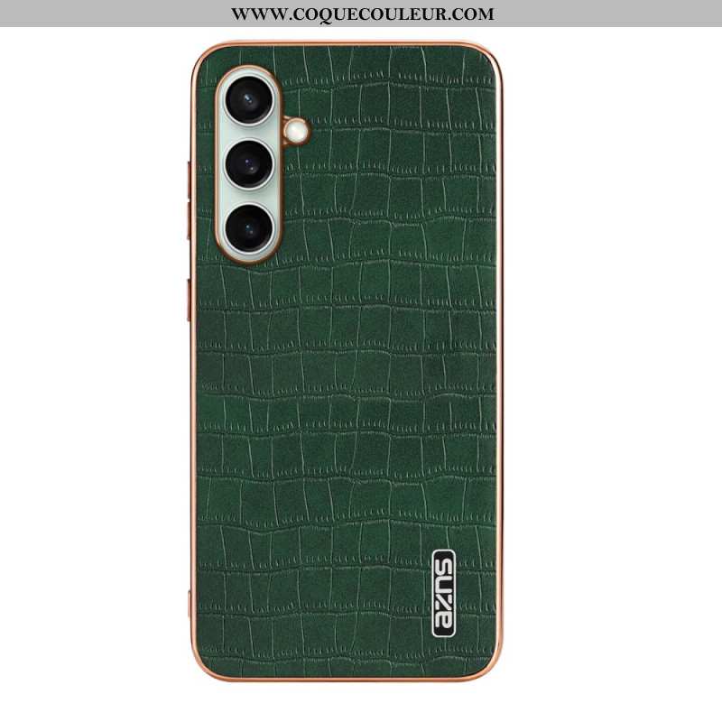 Coque Samsung Galaxy S24 FE Texture de Crocodile AZNS