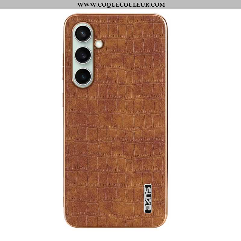 Coque Samsung Galaxy S24 FE Texture de Crocodile AZNS