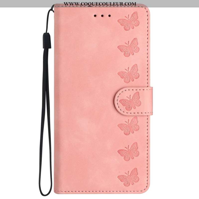 Housse Samsung Galaxy S24 FE Frise Papillons