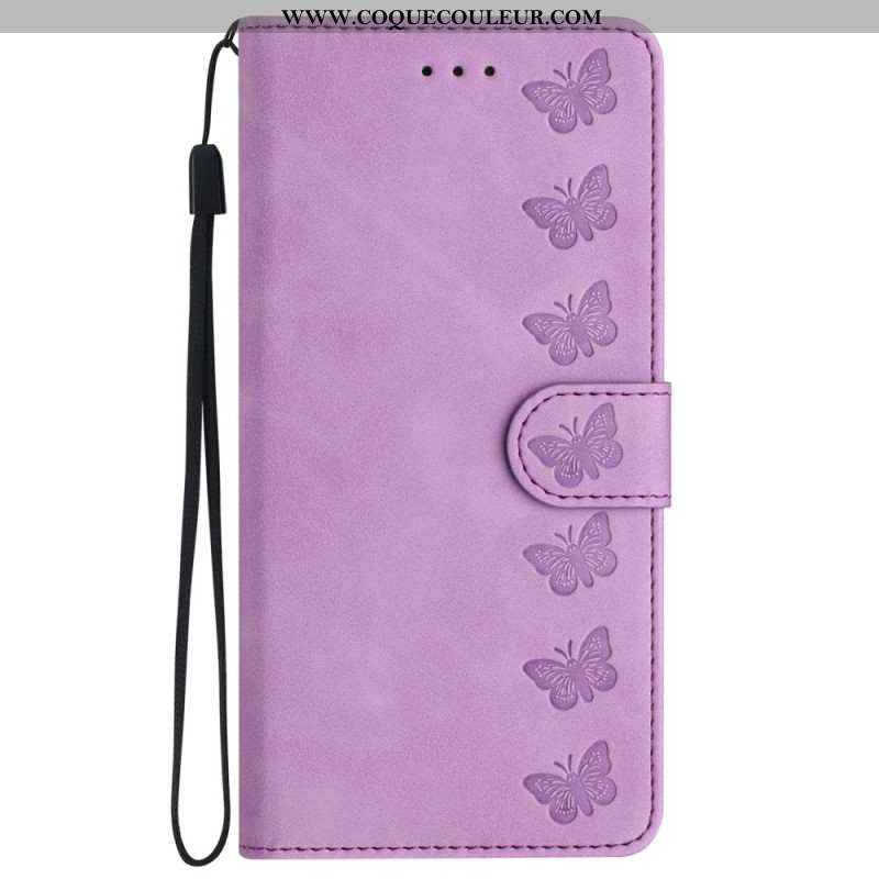 Housse Samsung Galaxy S24 FE Frise Papillons