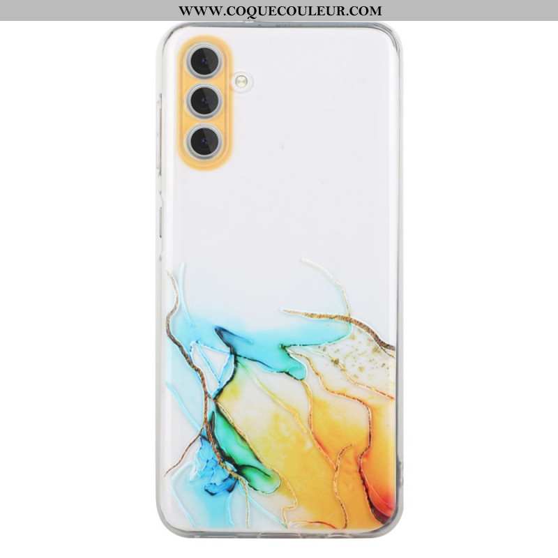 Coque Samsung Galaxy S24 Plus 5G Marbre Aquarelle