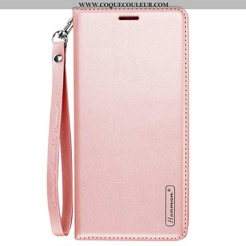 Flip Cover Samsung Galaxy S24 Plus 5G Minuo Series HANMAN