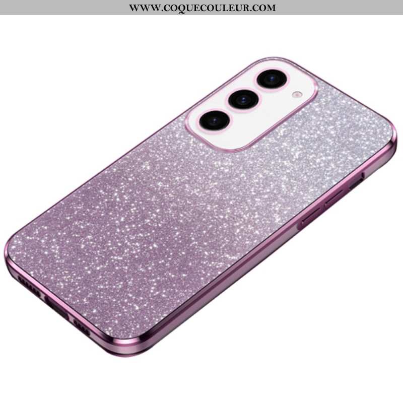 Coque Samsung Galaxy S24 Plus 5G Poudre de Paillettes