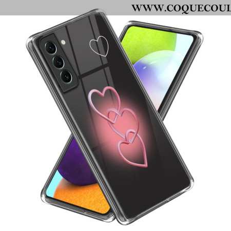 Coque Samsung Galaxy S24 Plus Trois Coeurs