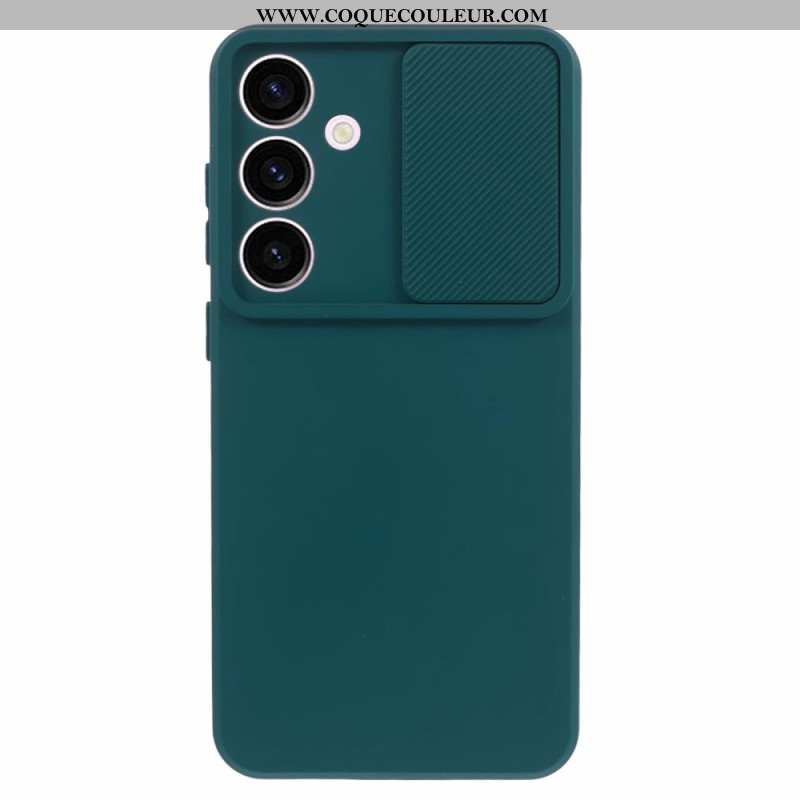 Coque pour Samsung Galaxy S24 Plus 5G Protection Appareil Photo Coulissante