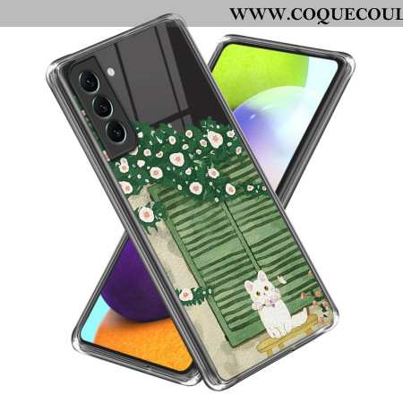 Coque Samsung Galaxy S24 Plus 5G Peinture Chat