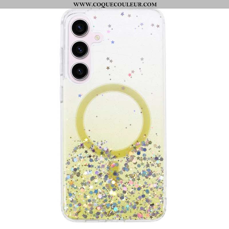 Coque Samsung Galaxy S24 Plus 5G Paillettes Compatible MagSafe