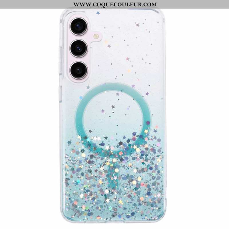 Coque Samsung Galaxy S24 Plus 5G Paillettes Compatible MagSafe