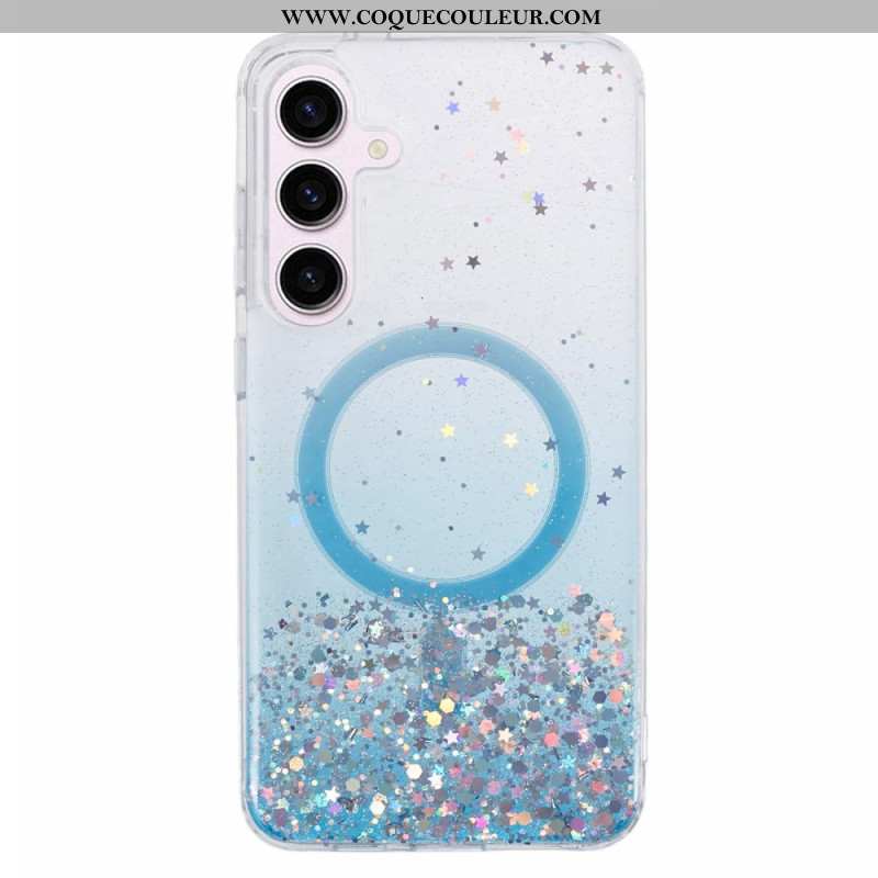 Coque Samsung Galaxy S24 Plus 5G Paillettes Compatible MagSafe