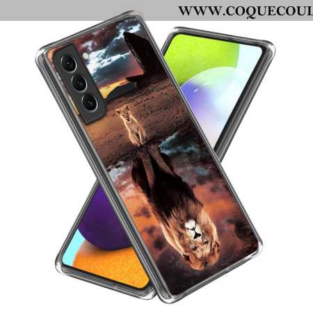 Coque Samsung Galaxy S24 Plus 5G Rêve de Lion