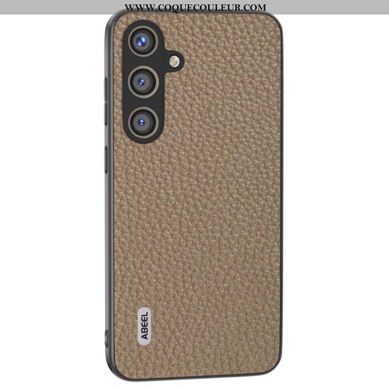 Coque Samsung Galaxy S24 Plus 5G Texture Litchi ABEEL