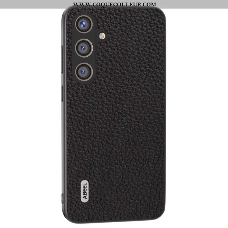 Coque Samsung Galaxy S24 Plus 5G Texture Litchi ABEEL