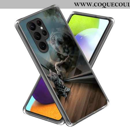 Coque Samsung Galaxy S24 Ultra 5G Chat Miroir