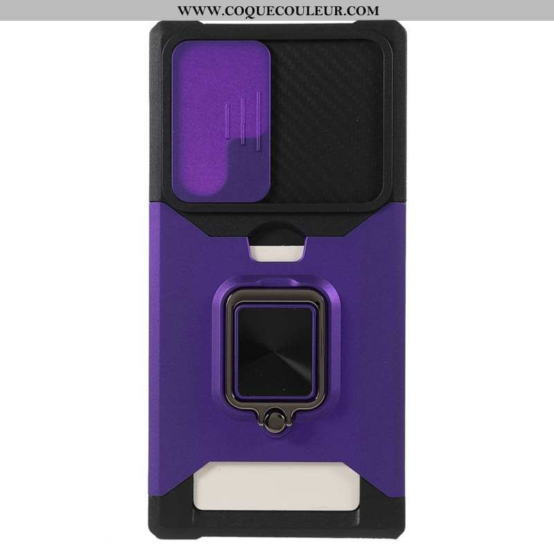 Coque Samsung Galaxy S24 Ultra 5G avec Support et Porte-Carte