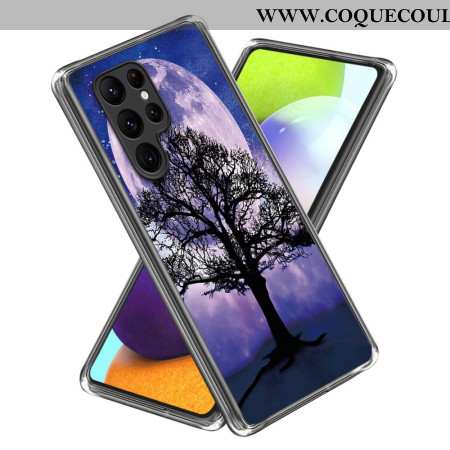 Coque Samsung Galaxy S24 Ultra 5G Arbre et Lune