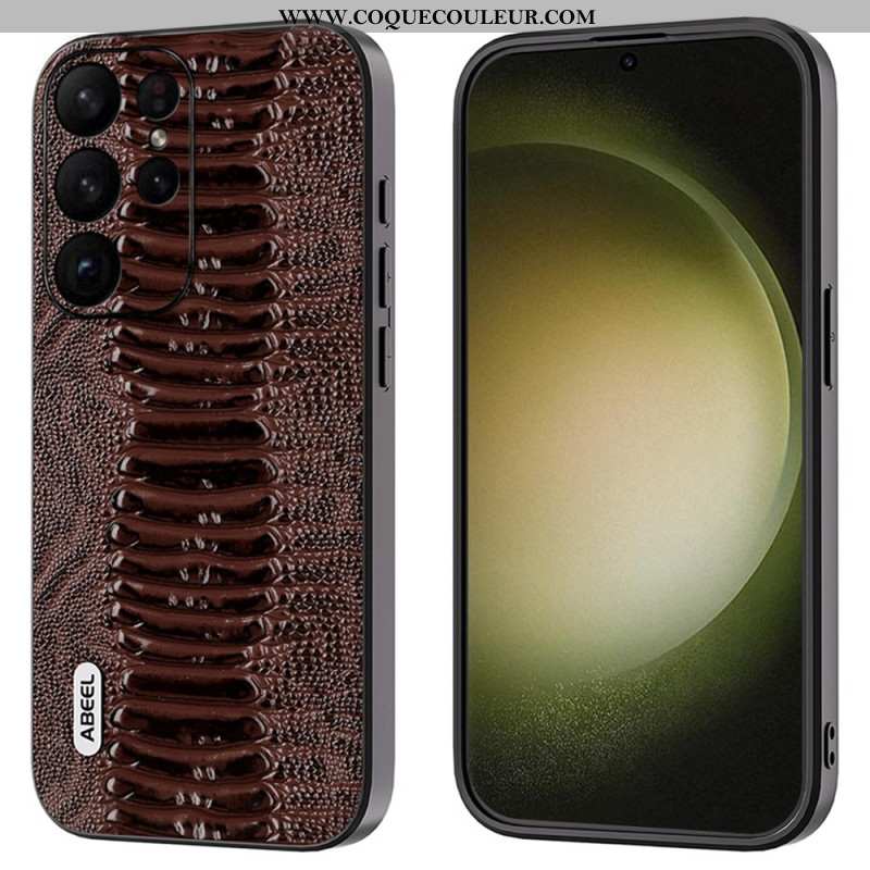 Coque Samsung Galaxy S24 Ultra 5G Texture Crocodile ABEEL