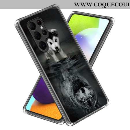 Coque Samsung Galaxy S24 Ultra 5G Rêve de Chiot