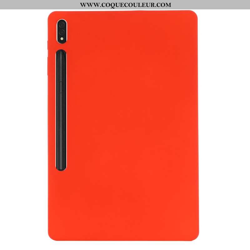 Coque Samsung Galaxy Tab S9 FE Plus Silicone Liquide