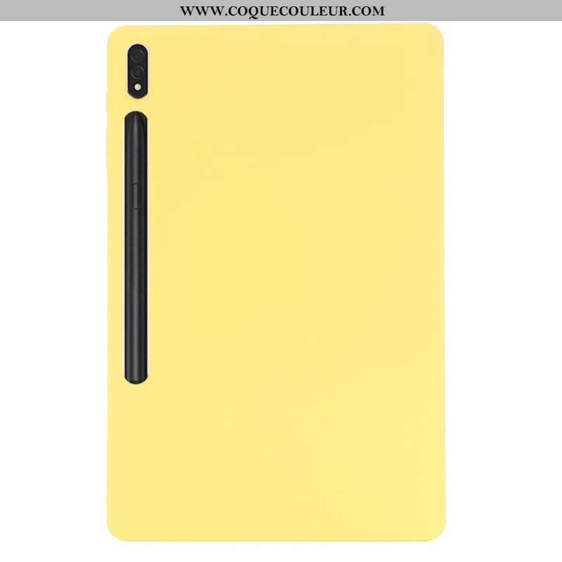 Coque Samsung Galaxy Tab S9 FE Plus Silicone Liquide