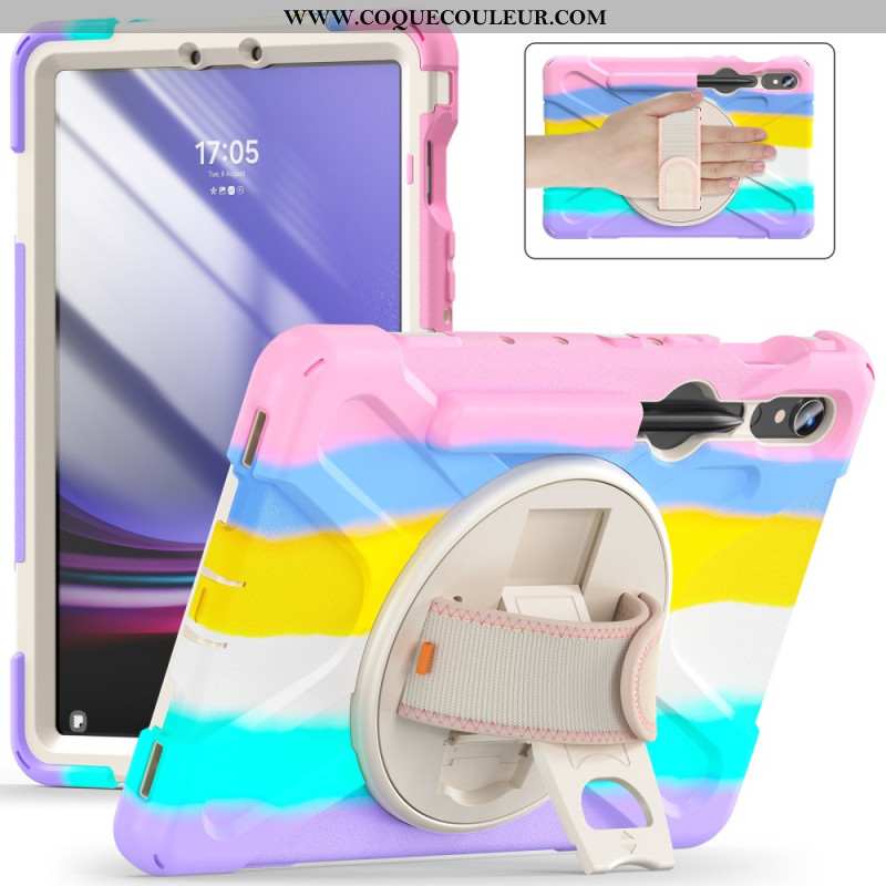 Coque Samsung Galaxy Tab S9 FE/S9/S8/S7 Support Rotatif