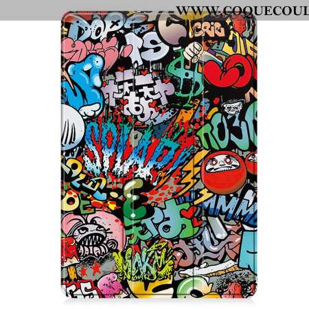 Smart Case Samsung Galaxy Tab S9 / Tab S9 FE Porte-Stylet Graffitis