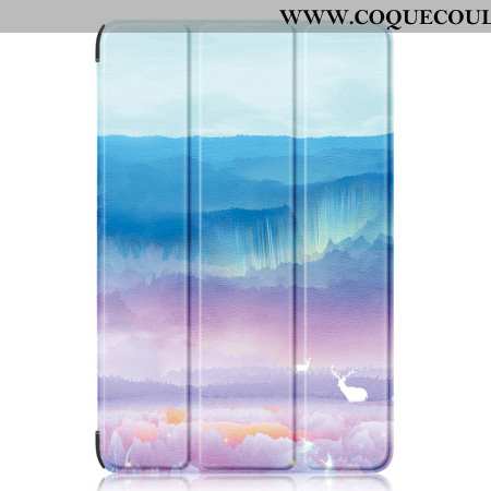 Smart Case Samsung Galaxy Tab S9 FE Cerfs Fantaisie